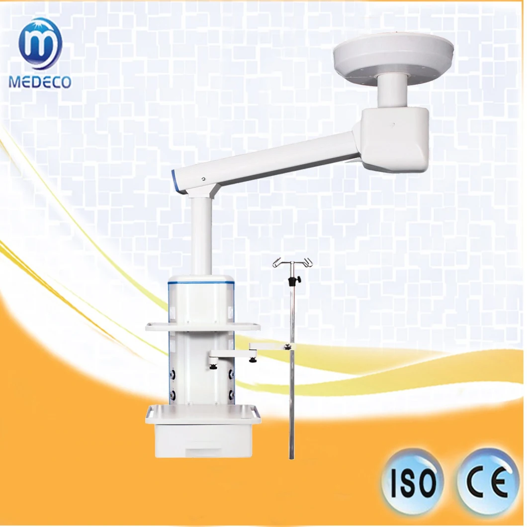 Hospital Electric Medical Ceiling Mounted Pendant with Gas Outlet or Endoscope Trolley