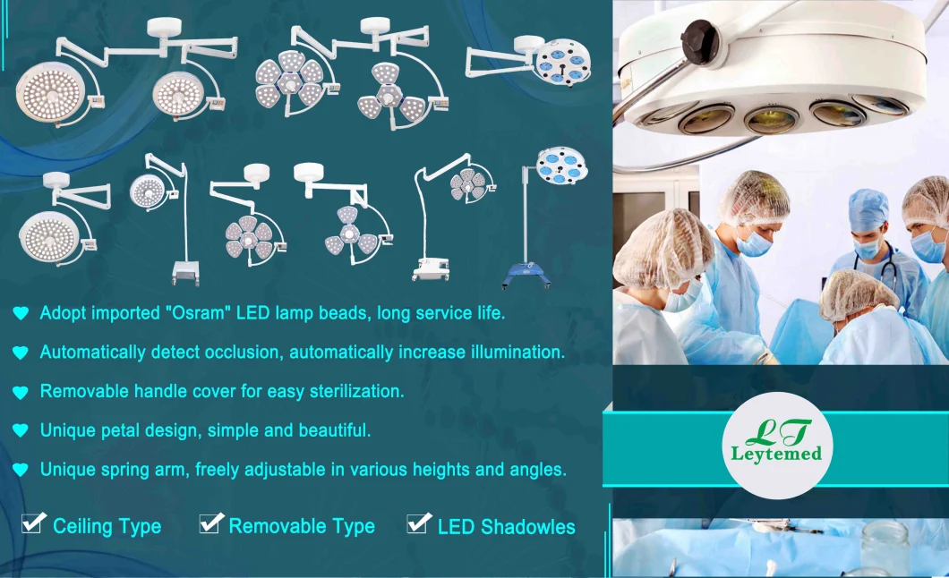 Ltsl30A Medical Ceiling LED Operating Lamp for Hospital Using