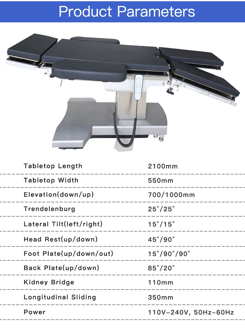 Medical Operating Room Table Hospital Urological Bed Surgical Equipments (HFEOT99C)